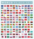 World Flags icon, vector illustration. Royalty Free Stock Photo