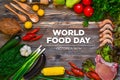 World Food Day International Food Day post flyer for social media