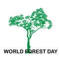 World Forest Day poster print nature 21 march