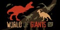 World Of Giants Vector Illustration Royalty Free Stock Photo