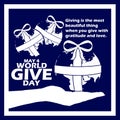 World Give Day on May 4