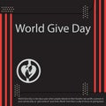 World Give Day.