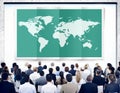 World Global Business Cartography Globalization International Co Royalty Free Stock Photo