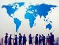 World Global Cartography Globalization Earth International Concept Royalty Free Stock Photo
