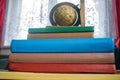 World globe books.Graduate study abroad programs. International education school