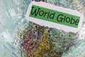 World globe earth planet map global terrestrial geography