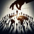 The world government at the congress decides on issues of world order Royalty Free Stock Photo