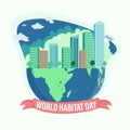 World habitat day Illustration Design