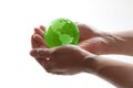 World in hands Royalty Free Stock Photo