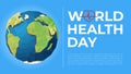 World Health Day Poster Or Banner Background Royalty Free Stock Photo