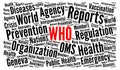 World health organization word cloud