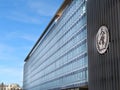 The World Health Organizations  headquarters in Geneva, Switzerland. Royalty Free Stock Photo