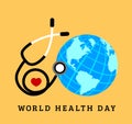 World Heart Day Background Royalty Free Stock Photo