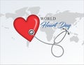 World Heart Day, Heart Day (cdr) Coreldraw