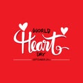 World Heart Day Royalty Free Stock Photo