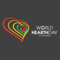 World hearth day vector illustration design