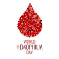 World Hemophilia Day design template