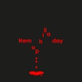 World Hemophilia Day vector logo. Heart beat cardiogram