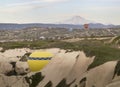 World Heritage, Cappadocia, Goereme, Turkey. Balloons over Goreme, Cappadocia Royalty Free Stock Photo