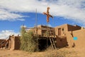 Heritage Park Pueblo Taos Royalty Free Stock Photo