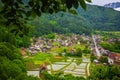 World Heritage Shirakawago Village is a farming village located in a valley along the Shogawa River, registered as a UNESCO World