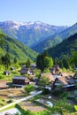 World heritage site Gokayama Royalty Free Stock Photo