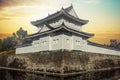 Nijo Castle (Nijo-jo), Kyoto, Japan. Built in 1603 and completed in 1626. Residence of the first Tokugawa Shogun Ieyasu Royalty Free Stock Photo