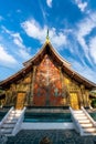 World heritage site at Wat Chiang Tong, Luang Prabang Royalty Free Stock Photo