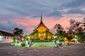 World heritage site at Wat Chiang Tong, Luang Prabang Royalty Free Stock Photo