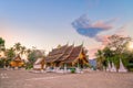 World heritage site at Wat Chiang Tong, Luang Prabang Royalty Free Stock Photo