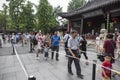 World International Museum Day, Dacheng Hall attractions free of charge, the picture is lined up for visitors to visit