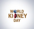 World Kidney Day Concept.