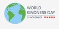 World kindness day