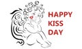 World kiss day is a holiday Celebrated on July 6