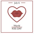 World Kiss Day, July 6