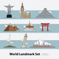 The World Landmark Travel set