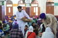 The world largest free kitchen of Harmandir Sahib (Golden Temple) Royalty Free Stock Photo