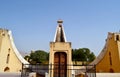 World largest sundial at Jantar mantar observatory Jaipur Rajasthan India Royalty Free Stock Photo