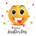 World Laughter Day. Royalty Free Stock Photo