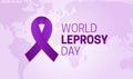 World Leprosy Day Banner Illustration