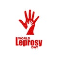 World Leprosy Day design Vector Illustration