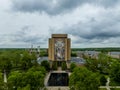 World Of Life Mural, Touchdown Jesus, On The Campus Of Notre Dame University