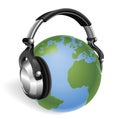 The world listening Royalty Free Stock Photo
