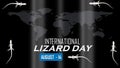 International lizard day