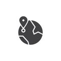 World Location vector icon