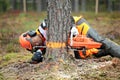 World logging championship 2012 Royalty Free Stock Photo