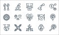 world love line icons. linear set. quality vector line set such as searching, around the world, graduation, protection, plant,