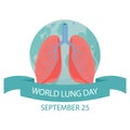 World lung day, international support, awareness