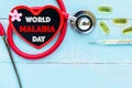 World MALARIA day April 25, Healthcare and medical concept. Royalty Free Stock Photo