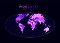 World Map. Aitoff projection.